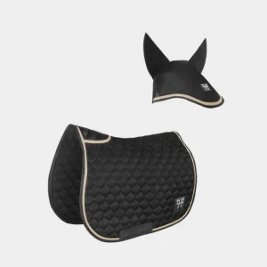 Pack: Tapis de selle + Bonnet  d'oreille cheval