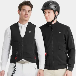 Pack sécurité: gilet Airbag + blouson Teddy homme