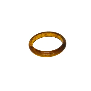 Bracelet Résine Ambre — Ligne Pure