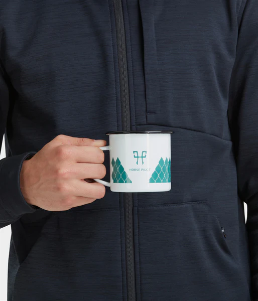 CUP HORSE PILOT • Tasse métallique en acier émaillée – Image 2