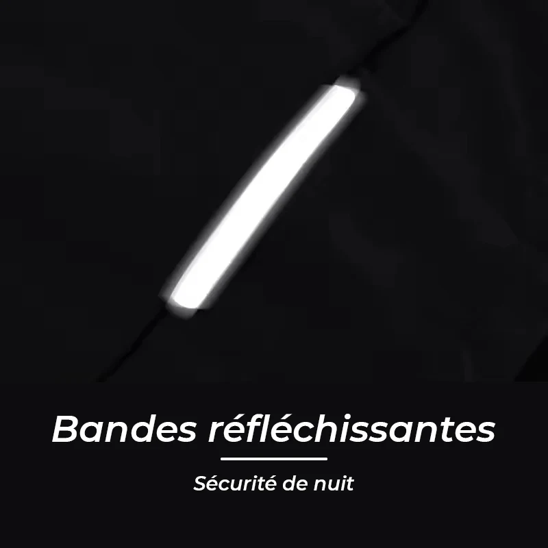 ThermoPRO - Veste Cyclisme Hiver Chaude - Blanc – Image 5