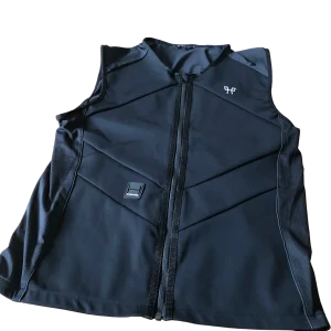 SURGILET NOIR COMPATIBLE AVEC GILET AIRBAG POUR CAVALIER HORSE PILOT•