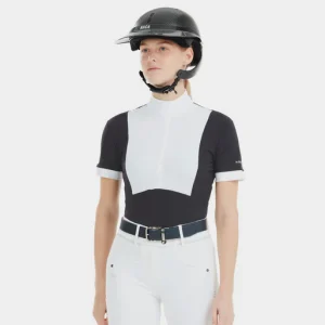 Monica • Chemise manches courtes concours équitation femme