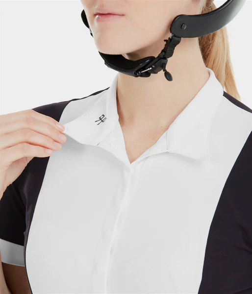 Monica • Chemise manches courtes concours équitation femme – Image 4