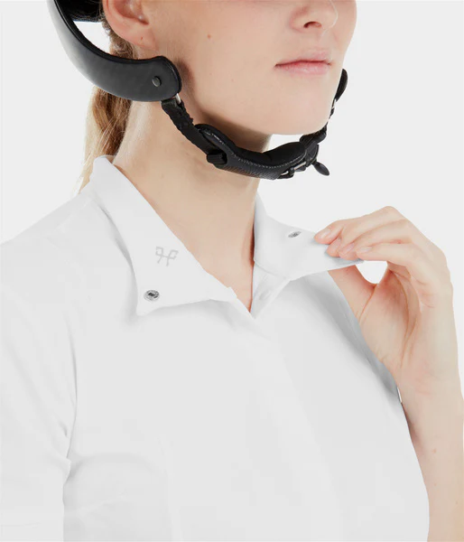 Monica • Chemise manches courtes concours équitation femme – Image 3