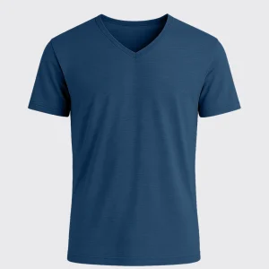 ACTION MERINO V-NECK TEE