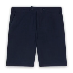 Bermuda_lin_bleu_marine.jpgv1748865646 Short en lin bleu marine