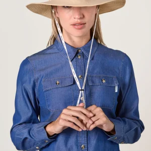 Chapeau-anti-UV-femme-a-bord-moyen-Cafe-Glace-Nuvees-ker-sun_3.jpgv1709984514 Chapeau anti-UV femme à bord moyen - Café Glacé - Nuvées