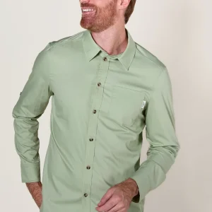 Chemise anti-UV homme - Herbe Fraîche - Nuvées