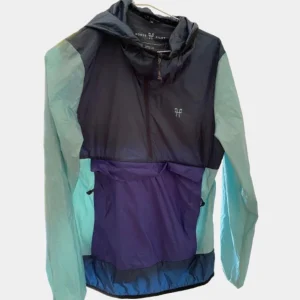 Veste imperméable bleu