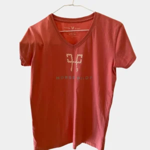 TEESHIRT MANCHE COURTE FEMME ROSE