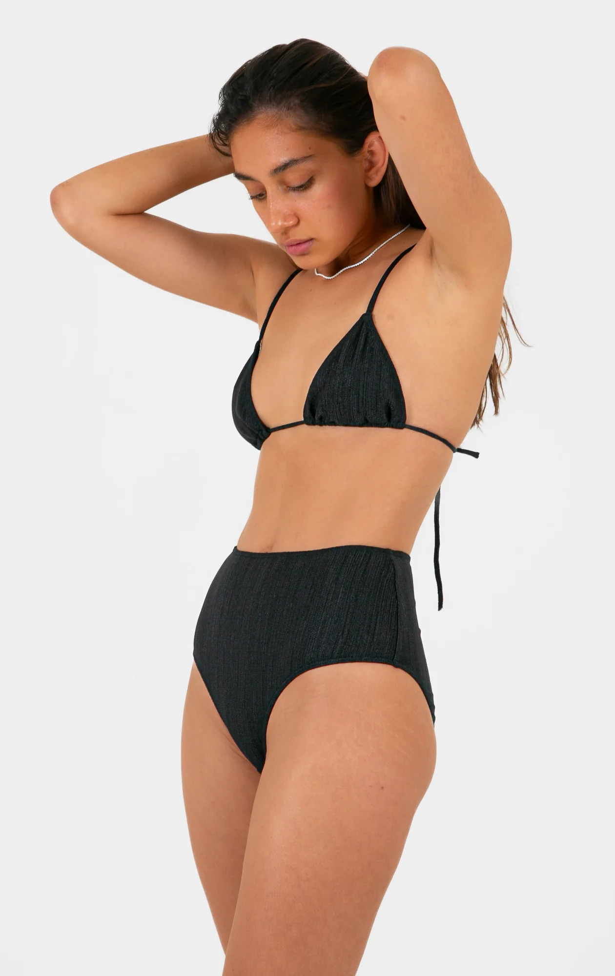 Haut Talita - Noir Jacquard