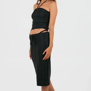 Jupe/Robe Clo - Noir Jacquard