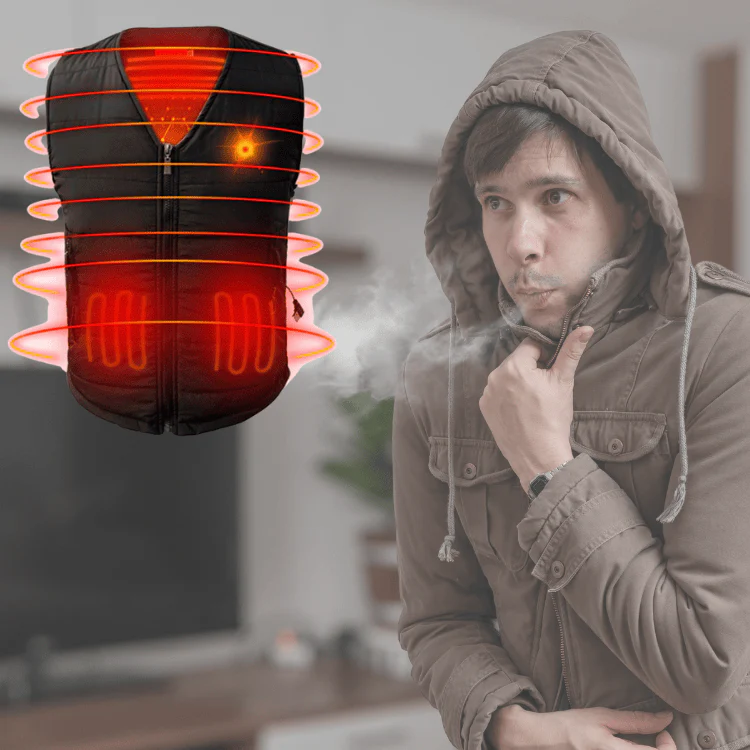 Blitz Doublure de gilet sans manches chauffant à piles AH 5V