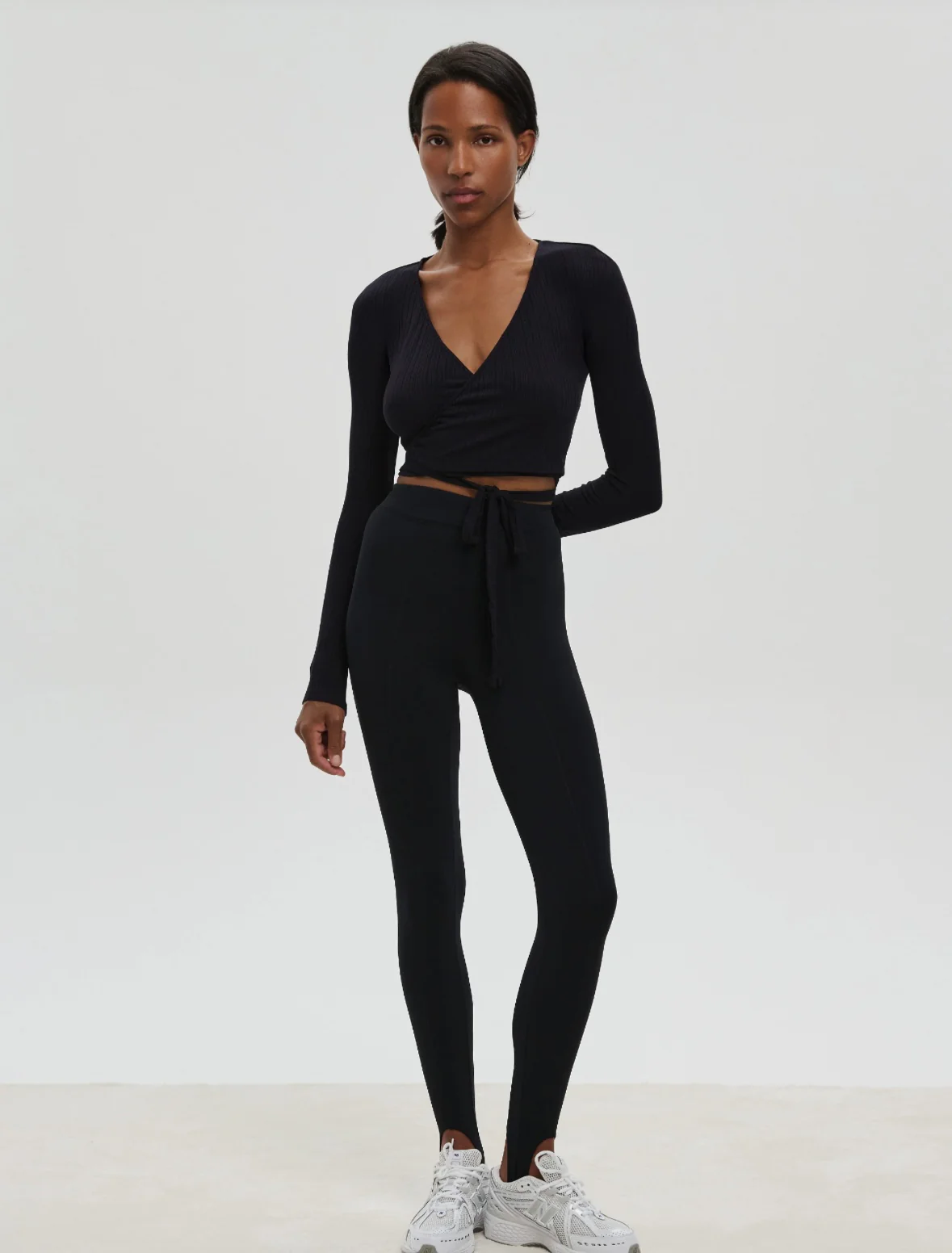 TOP CACHE-COEUR TEXTURÉ - Wrap Top Textured – Image 5