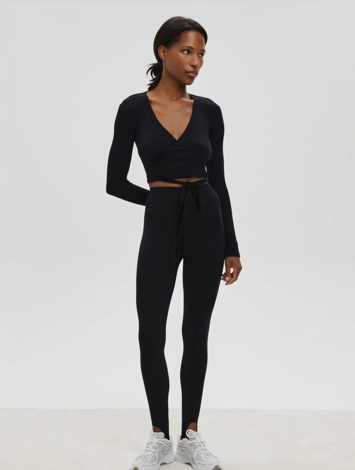 TOP CACHE-COEUR TEXTURÉ - Wrap Top Textured – Image 3