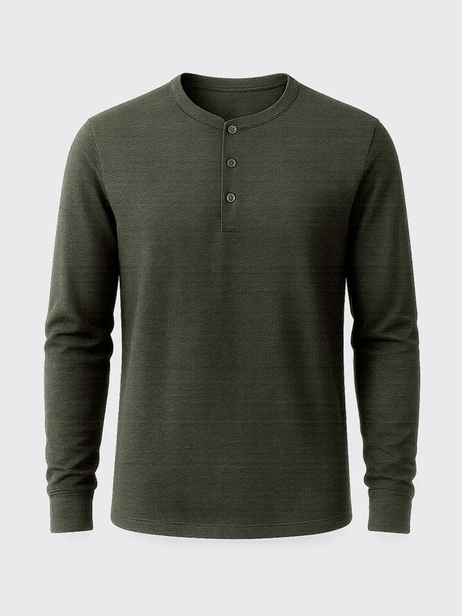 PERFORMANCE MERINO LONG SLEEVES HENLEY – Image 6