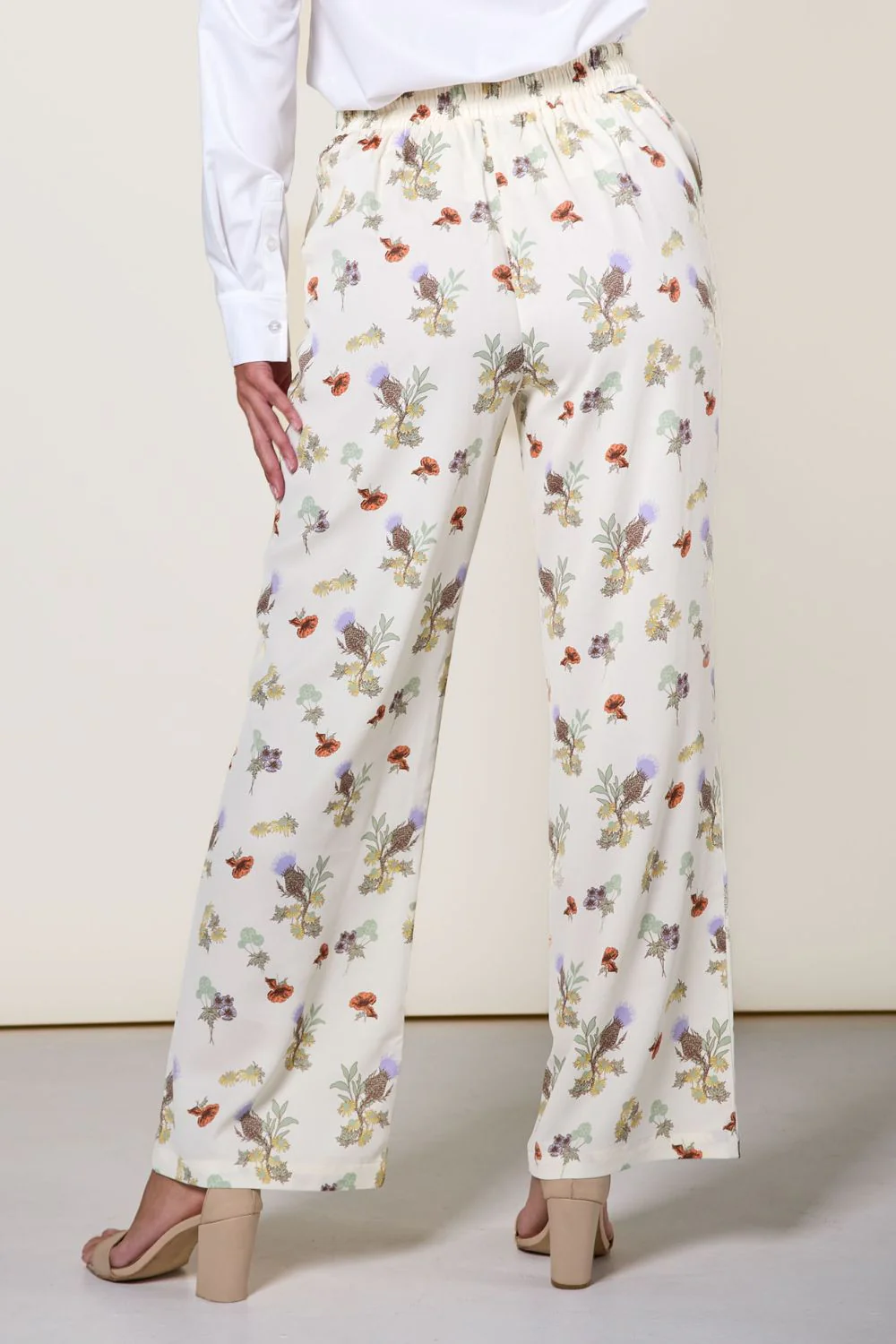 Pantalon anti-UV à jambes larges femme - Pré Sauvage - Nuvées – Image 2