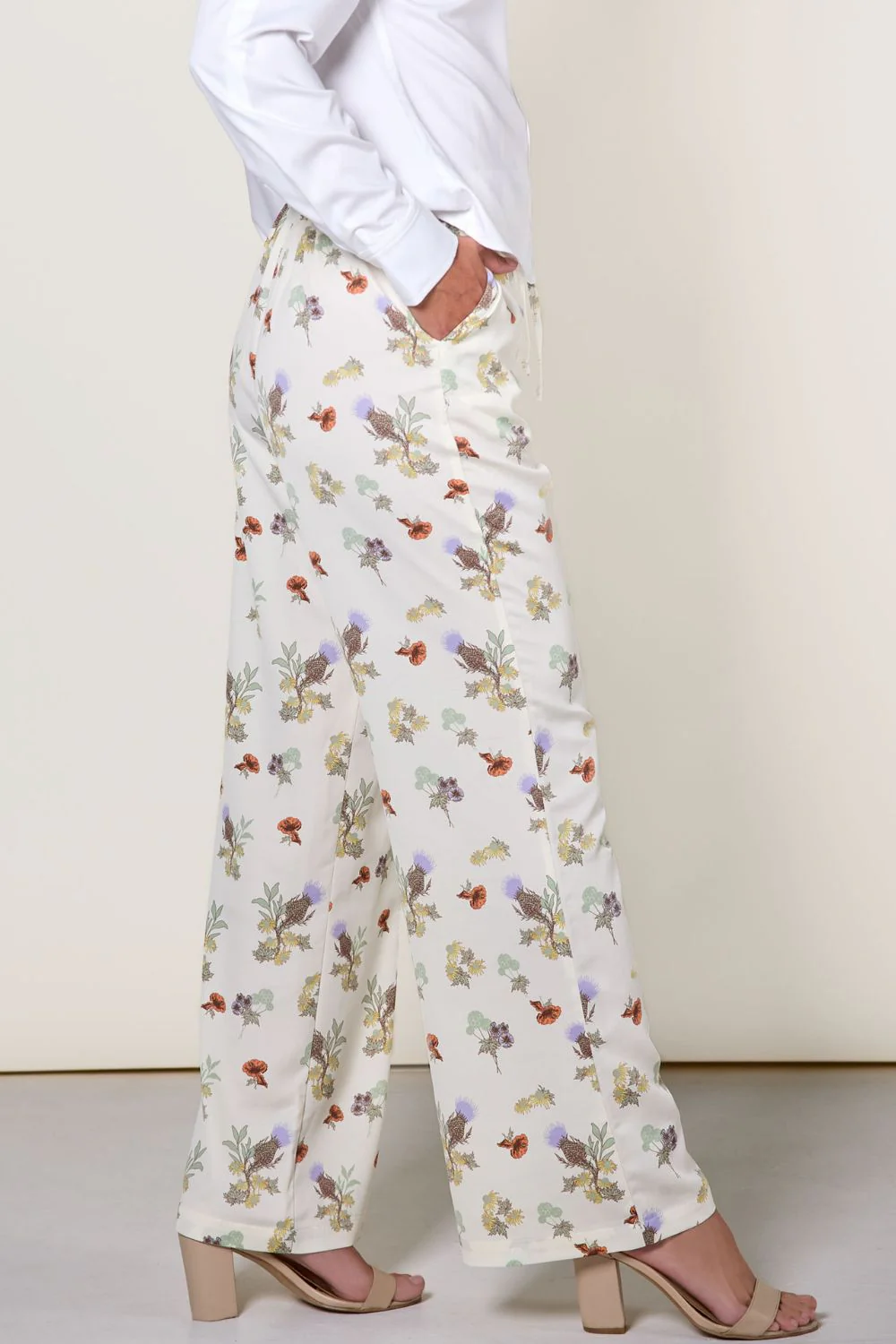 Pantalon anti-UV à jambes larges femme - Pré Sauvage - Nuvées – Image 5