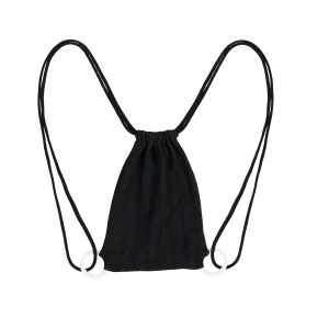 Petitsacadosmaillenoir.pngv1697017014 sac-à-dos mini - noir jacquard