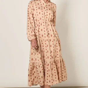 Robe longue anti-UV femme - Coquelicots - Nuvées