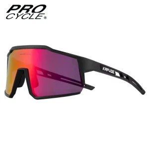 Sfbff451842e64ba1be6ecc6bcb6c7096y.jpg_960x960q75.jpg__1.jpgv1764172977 Lunettes Vélo Cyclisme Pro UV400 - Noir / Rouge