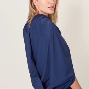 Sun wrap anti-UV femme - Bleu Océan - Nuvées