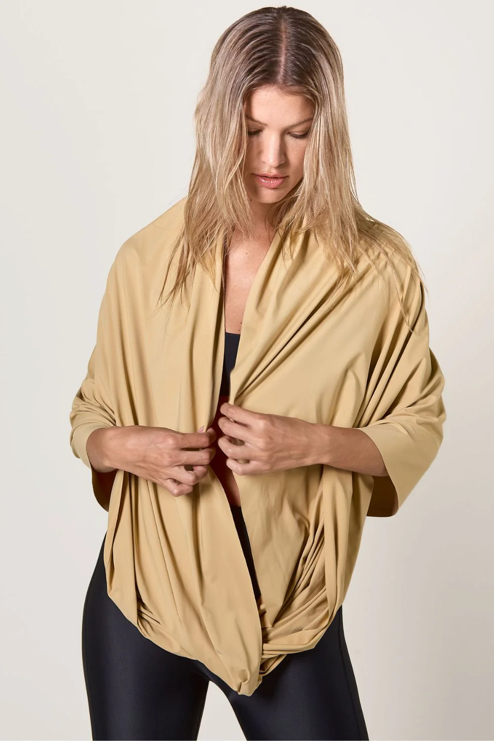 Sun wrap anti-UV femme - Blanc Perlé - Nuvées – Image 6