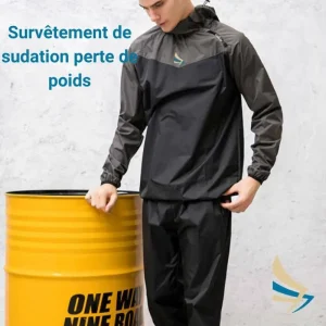 Survêtement homme de sudation thermo effet sauna
