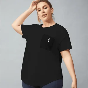 Tee.Shirt femmes respirant de sport de grande taille