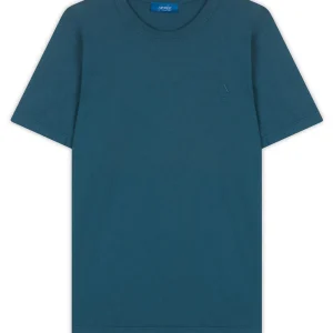 Tshirt en coton biologique bleu canard