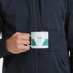 Cup Horse Pilot • Tasse métallique en acier émaillée