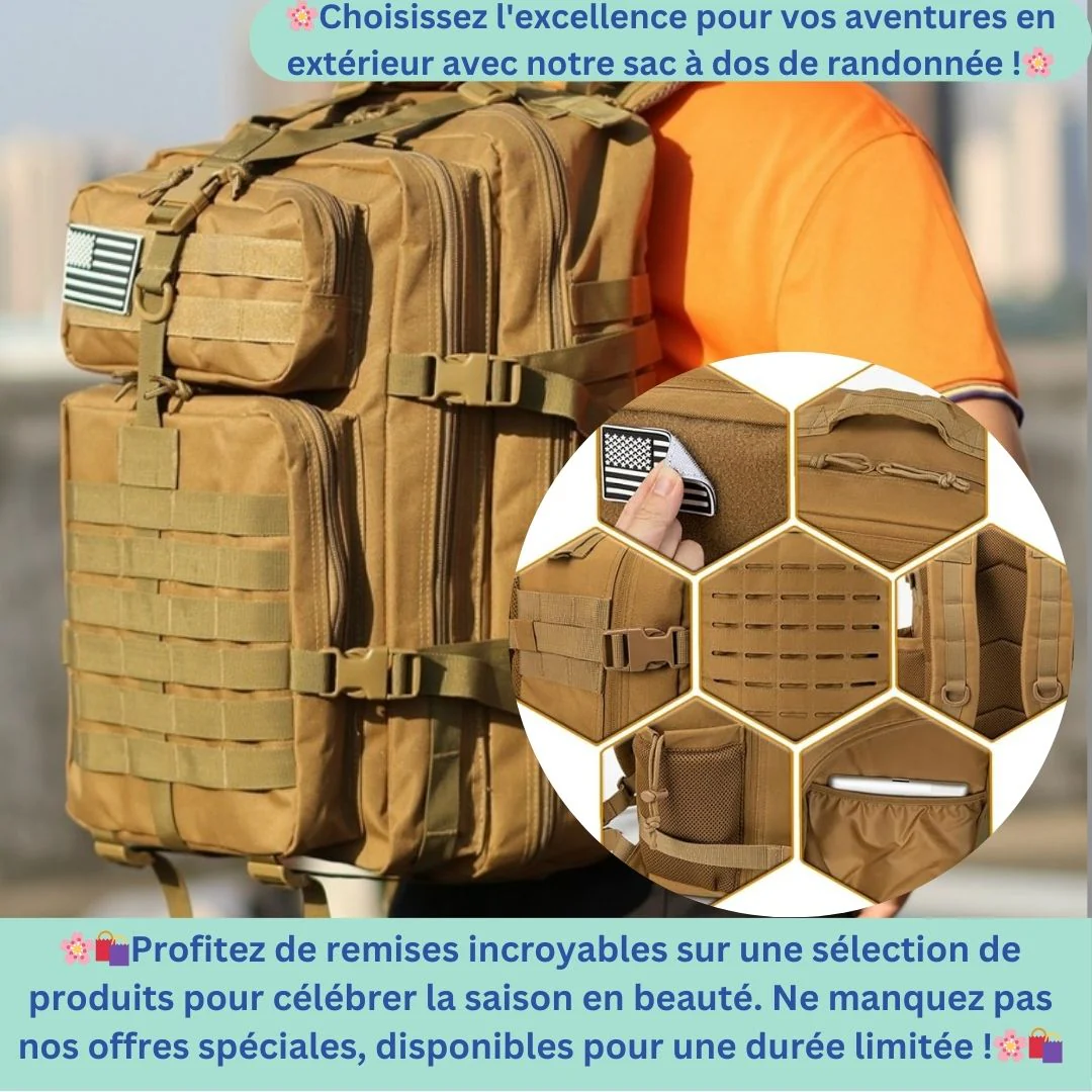 BackPack™ Sac de Randonnée impermeable – Image 7