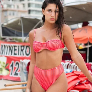 Haut de Maillot de Bain Brésilien - Canela - Fleur de Rio