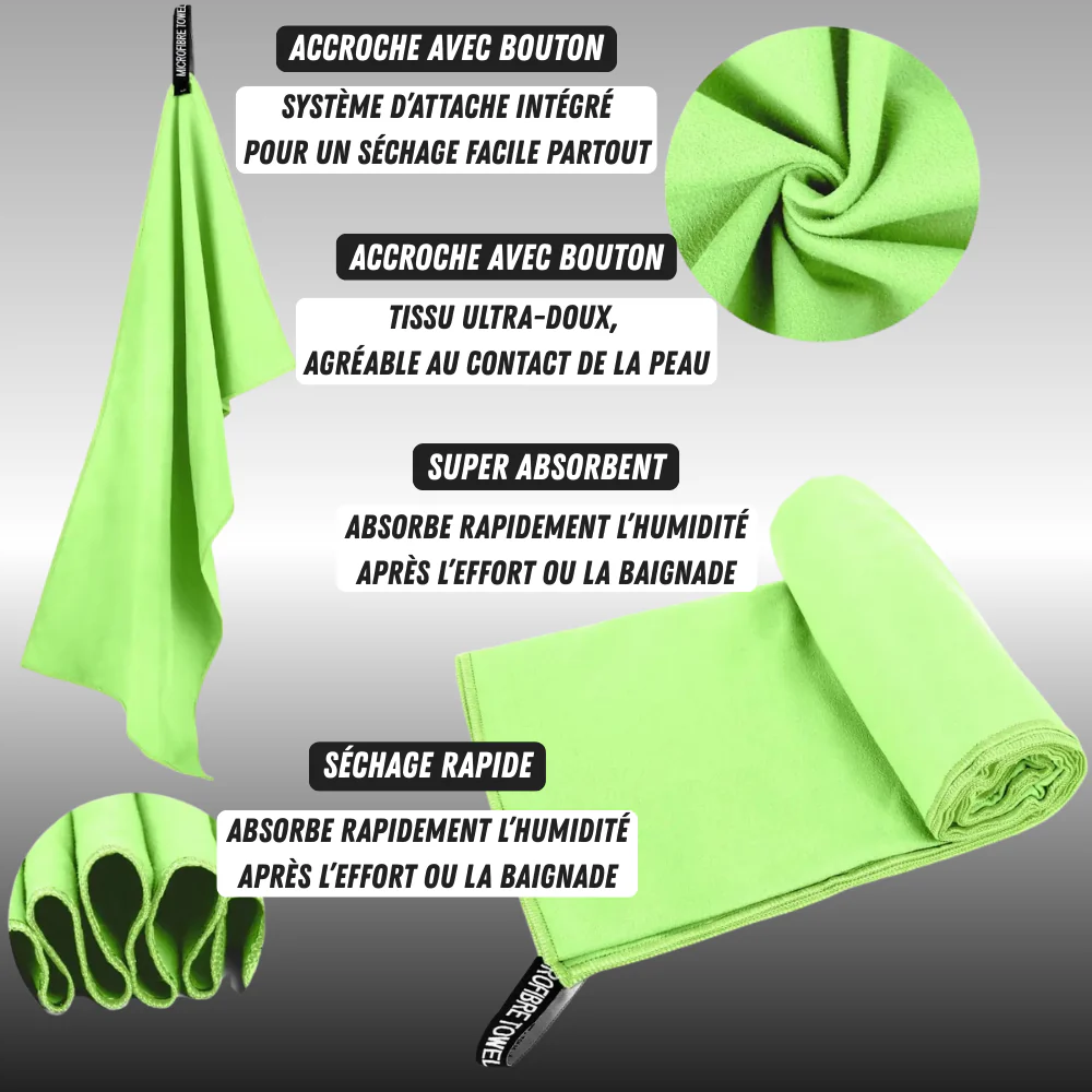 Serviette microfibre sport – Image 2