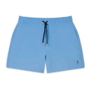 Short de bain - Uni bleu ciel