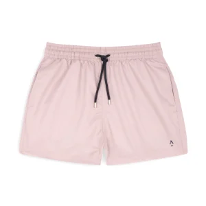 Short de bain - Uni rose