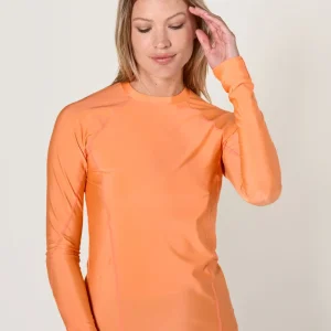 t-shirt-bain-anti-uv-femme-nuvees-ker-sun.jpgv1714739307 T-shirt de bain anti-UV femme à manches longues - Sorbet Abricot - Nuvées
