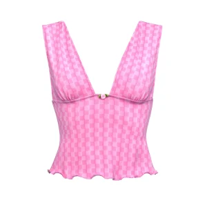 Top Saltwhistle - Vichy Rose